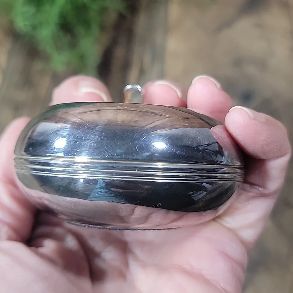 Vintage Silver Plated Trinket Box - Picture 6 of 8